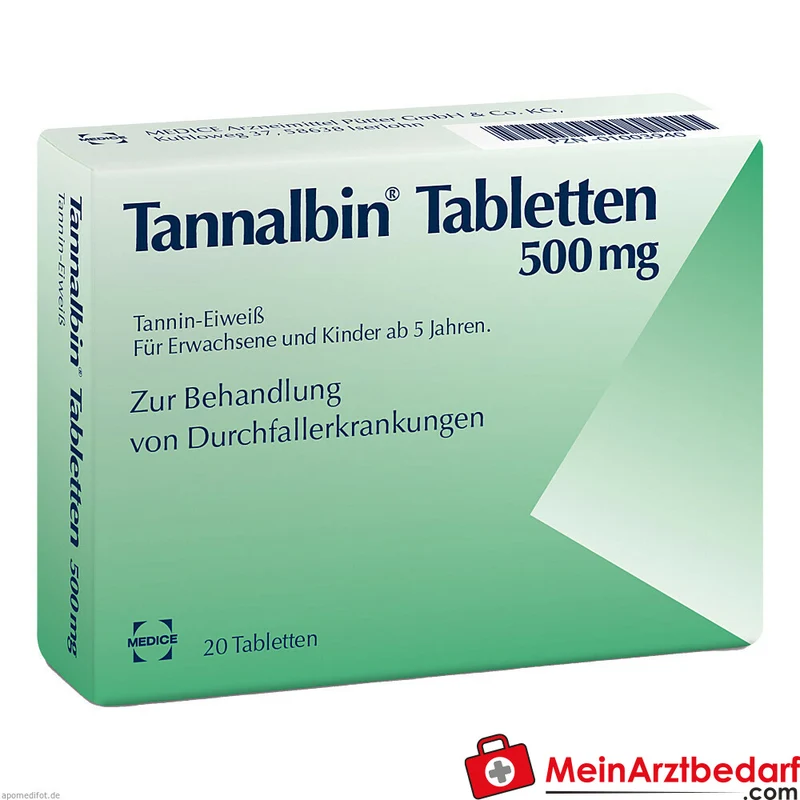 Tannalbin Tabletten 1 Packung