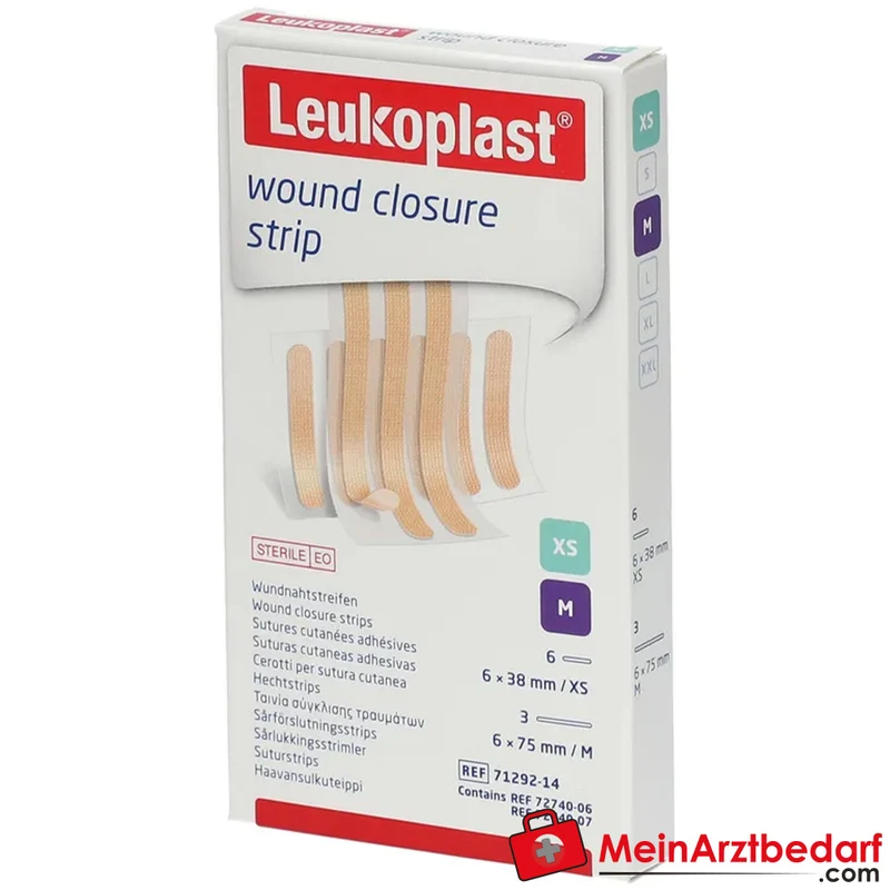 Leukoplast Wundnahtstreifen, hautfreundlich, flexibel
