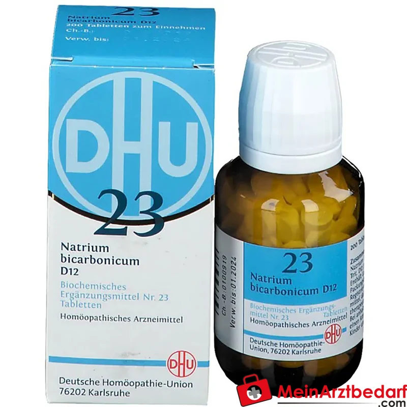 DHU Biochemie 23 Natrium bicarbonicum D12 Tabletten