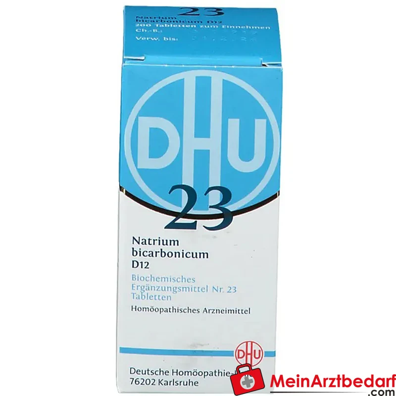 DHU Biochemie 23 Natrium bicarbonicum D12 Tabletten