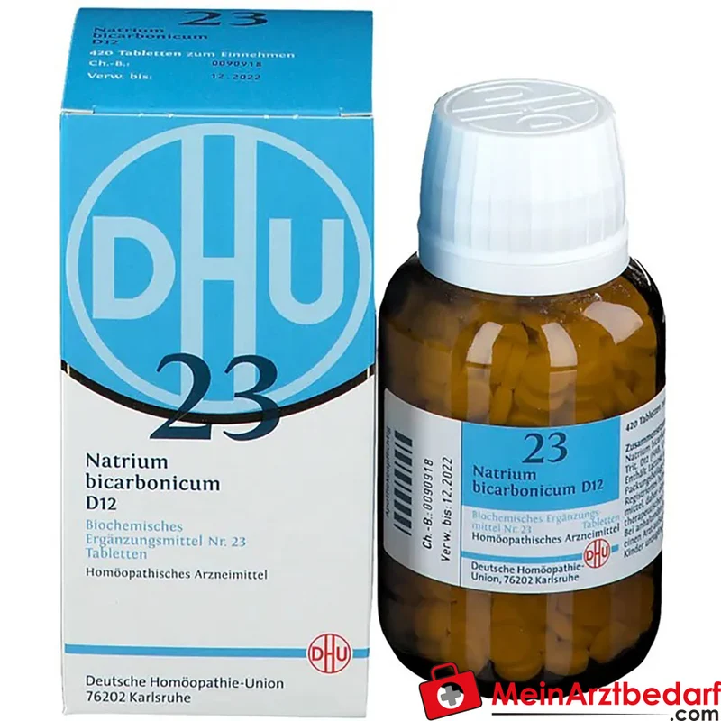 DHU Biochemie 23 Natrium bicarbonicum D12 Tabletten