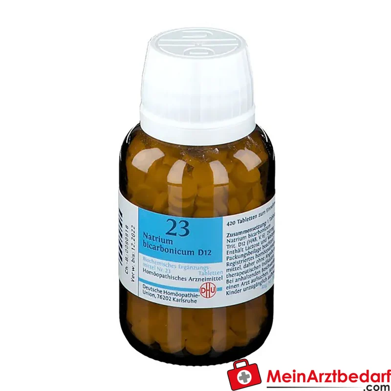 DHU Biochemie 23 Natrium bicarbonicum D12 Tabletten