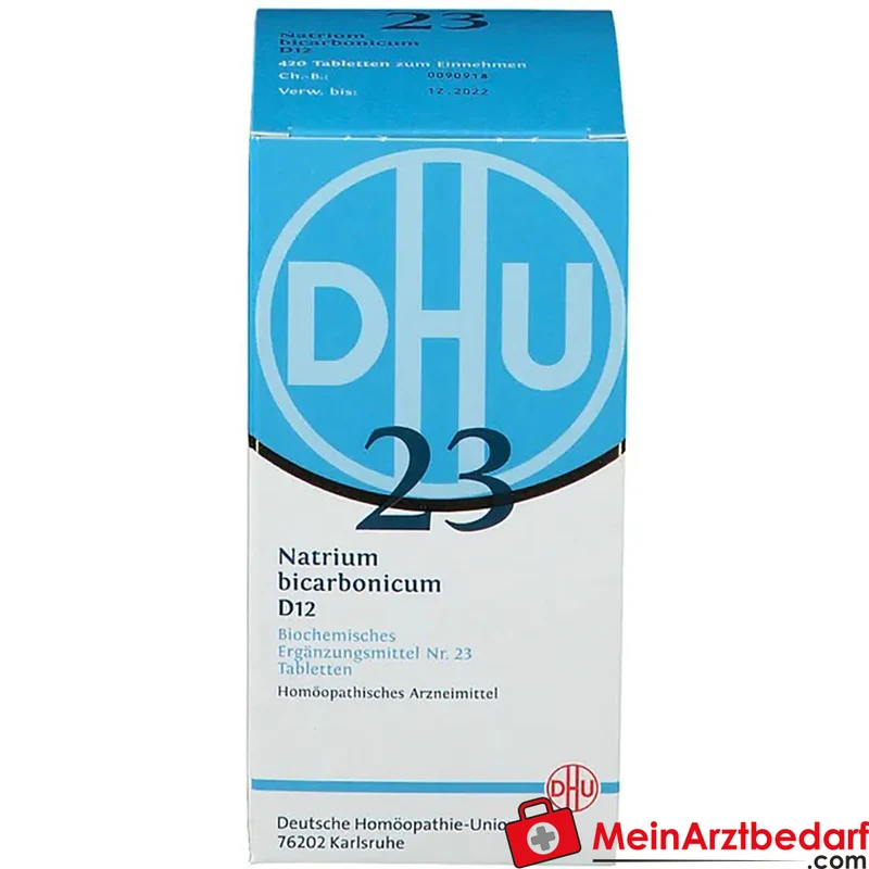 DHU Biochemie 23 Natrium bicarbonicum D12 Tabletten