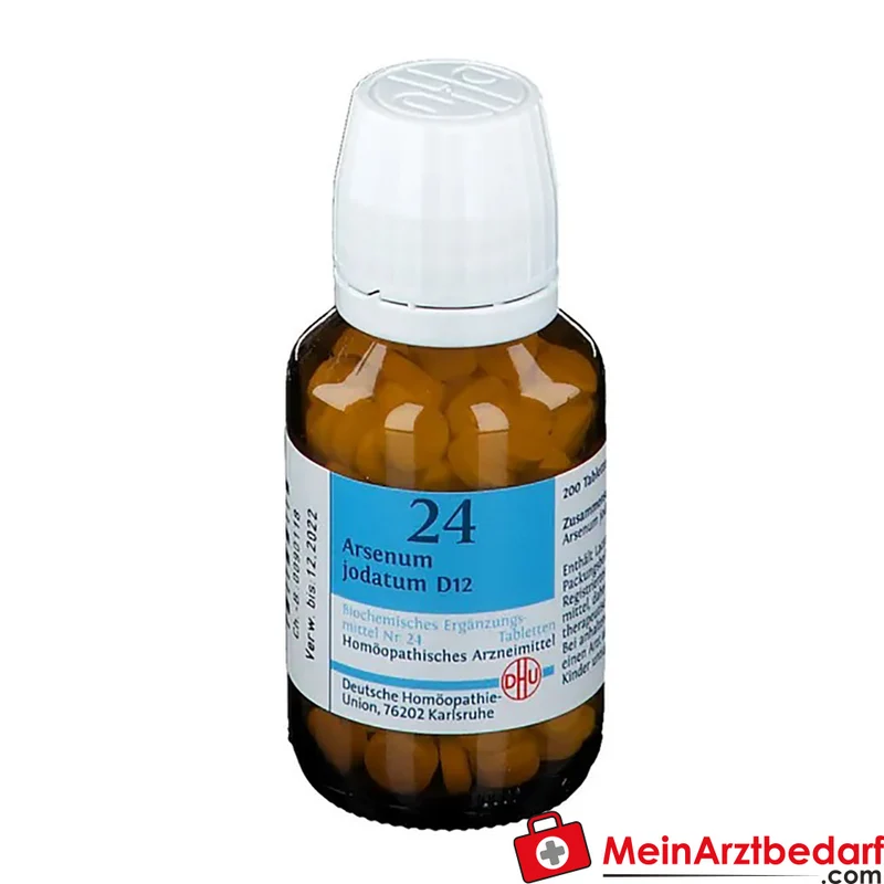 DHU Biochemie 24 Arsenum jodatum D12 250 mg Tabletten
