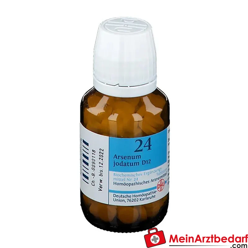 DHU Biochemie 24 Arsenum jodatum D12 250 mg Tabletten