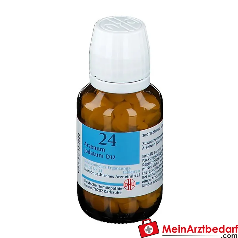 DHU Biochemie 24 Arsenum jodatum D12 250 mg Tabletten