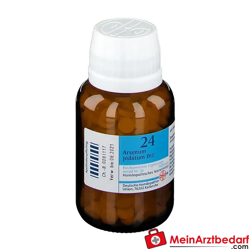DHU Biochemie 24 Arsenum jodatum D12 250 mg Tabletten
