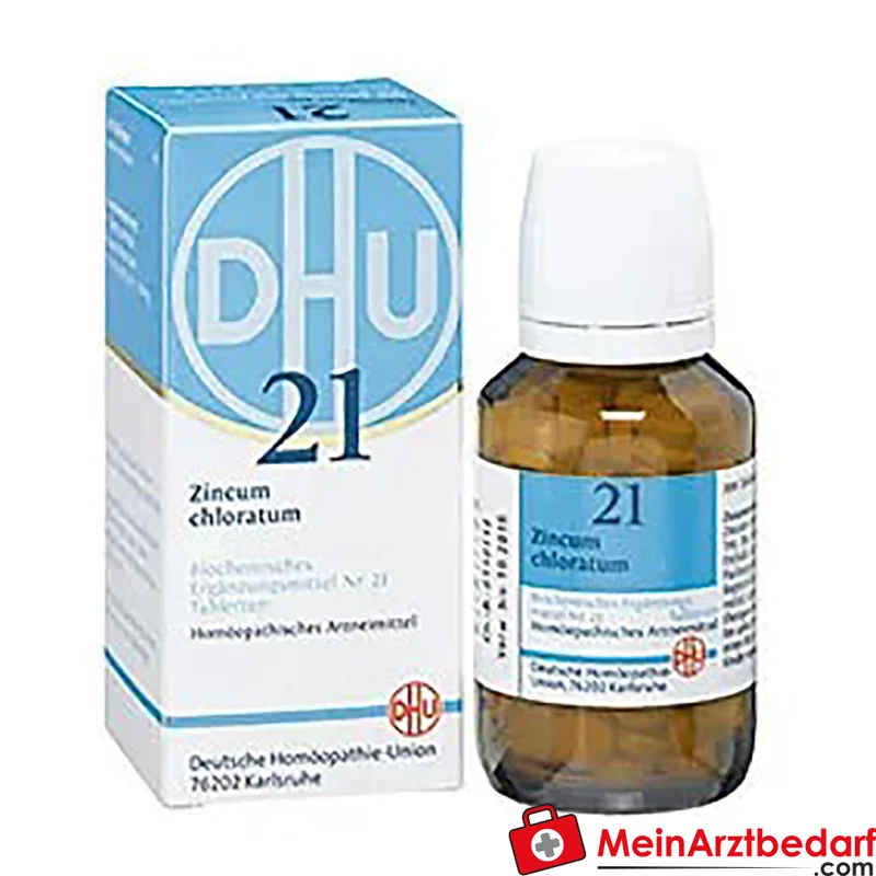 DHU Biochemie 21 Zincum chloratum D6 Schüßler-Salz Tabletten