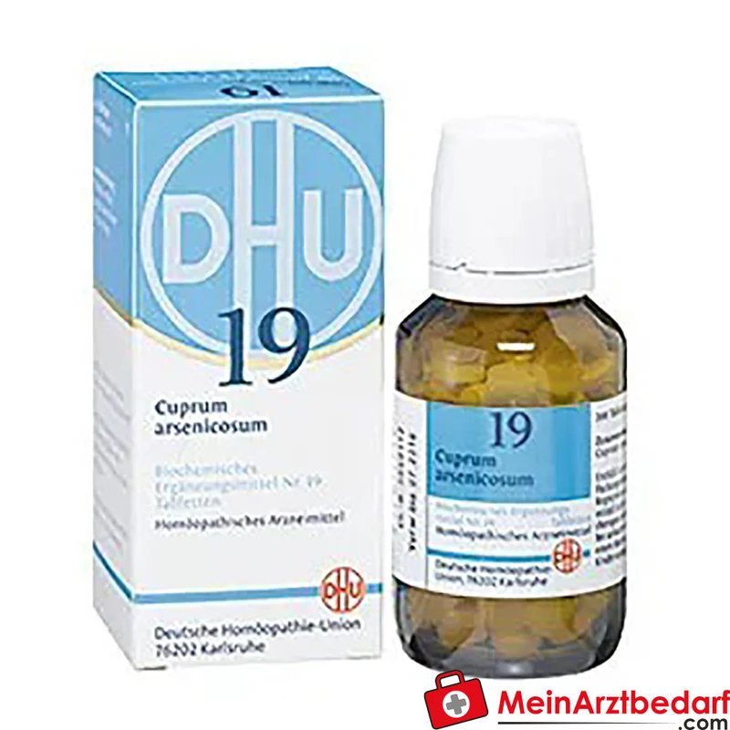 DHU Biochemie 19 Cuprum arsenicosum D6 Tabletten Packung