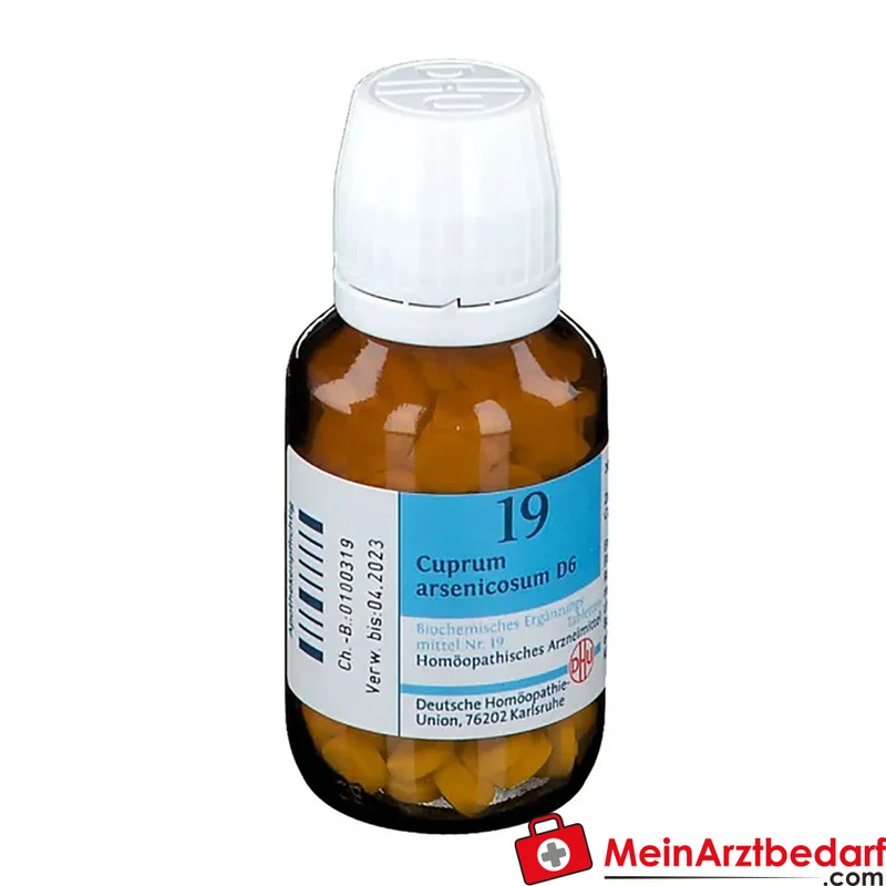 DHU Biochemie 19 Cuprum arsenicosum D6 Tabletten Packung