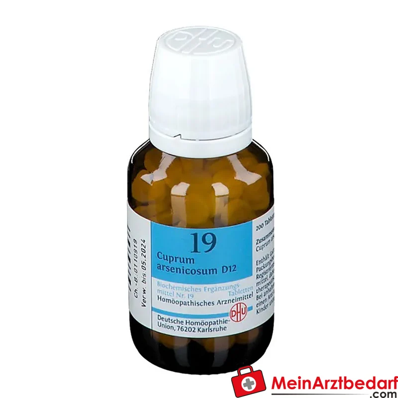 DHU Biochemie Cuprum arsenicosum D12 Tabletten