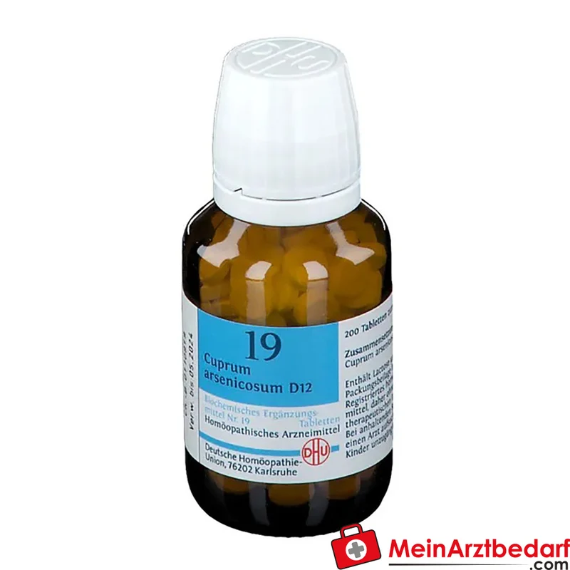 DHU Biochemie Cuprum arsenicosum D12 Tabletten