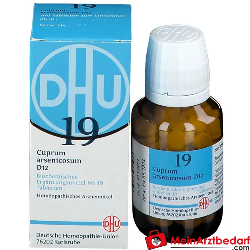 DHU Biochemie Cuprum arsenicosum D12 Tabletten