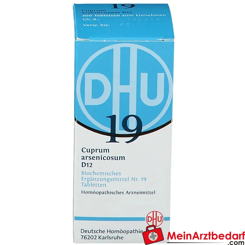 DHU Biochemie Cuprum arsenicosum D12 Tabletten