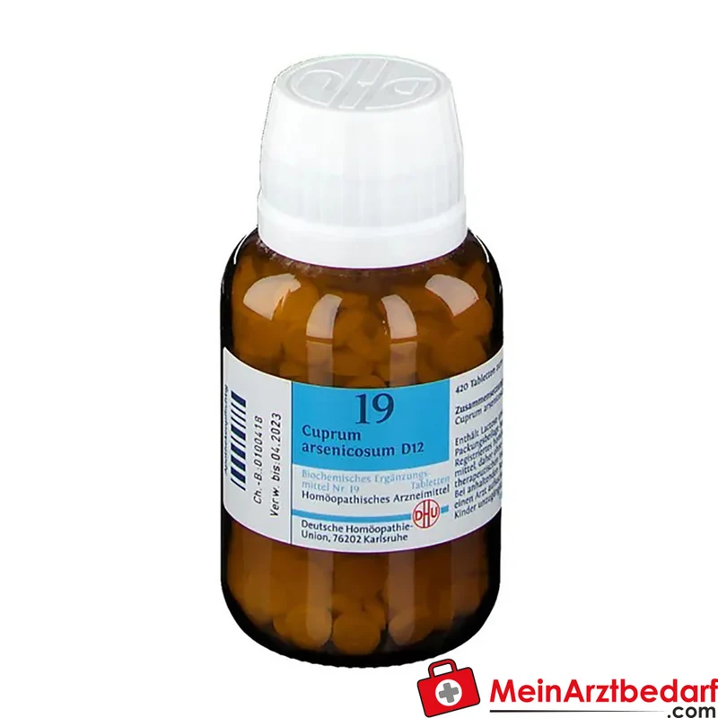 DHU Biochemie Cuprum arsenicosum D12 Tabletten