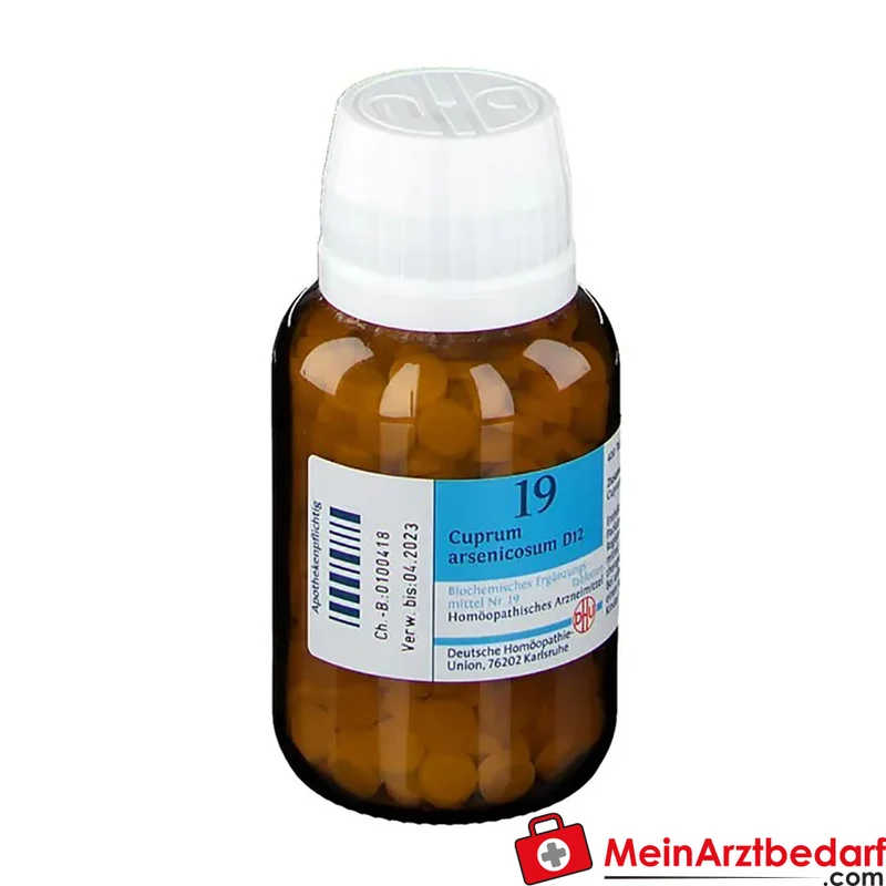 DHU Biochemie Cuprum arsenicosum D12 Tabletten