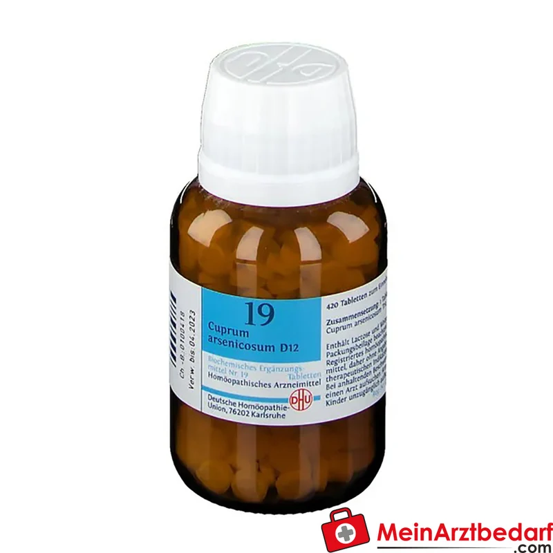 DHU Biochemie Cuprum arsenicosum D12 Tabletten