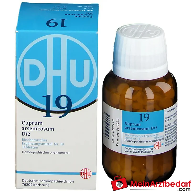 DHU Biochemie Cuprum arsenicosum D12 Tabletten