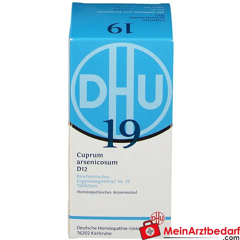DHU Biochemie Cuprum arsenicosum D12 Tabletten