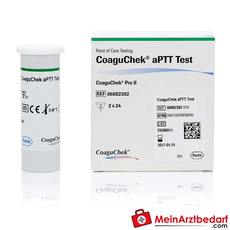 CoaguChek aPTT Test, 2 x 24 Stück