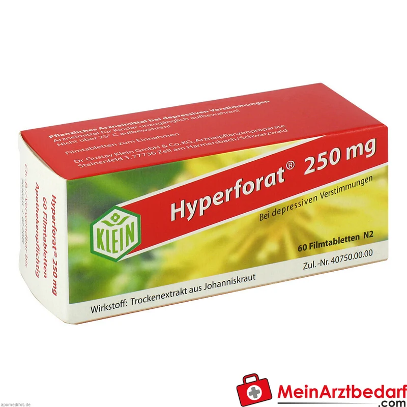 Hyperforat Johanniskraut-Extrakt 250 mg Tabletten 30 Stück