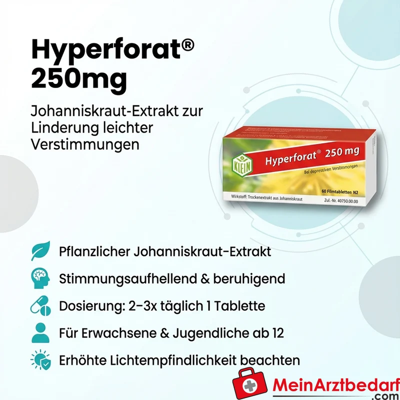 Hyperforat Johanniskraut-Extrakt 250 mg Tabletten 30 Stück