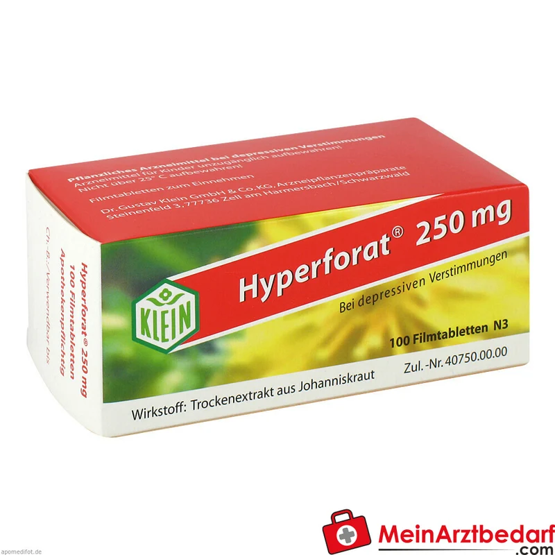 Hyperforat Johanniskraut-Extrakt 250 mg Tabletten 30 Stück