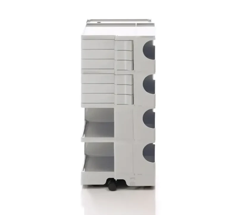 B-Line Boby medical kunststof trolley 4/6 met 6 laden
