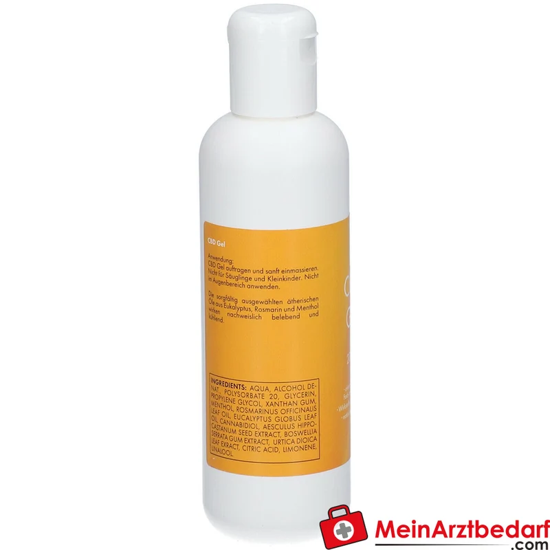 CBD Gel 600 mg (0,3% CBD) zur äußerlichen Anwendung 200 ml