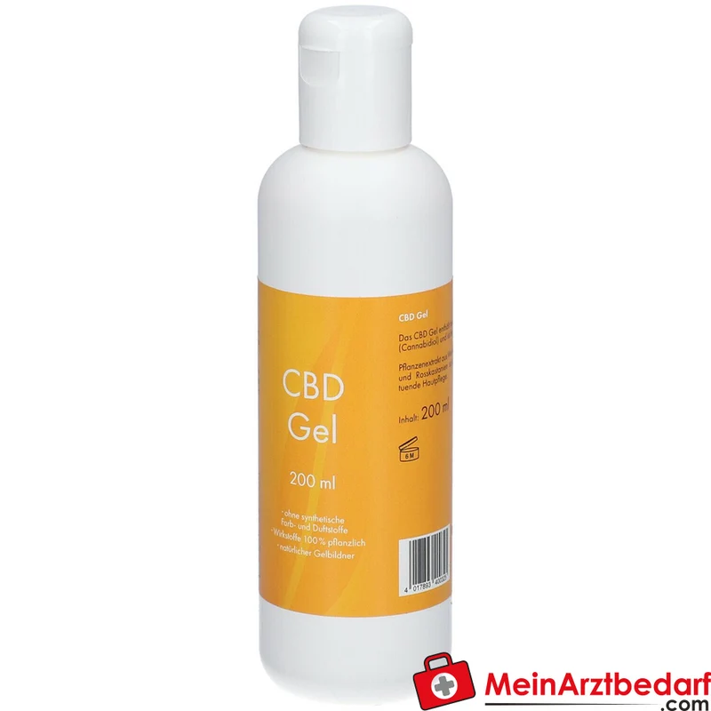 CBD Gel 600 mg (0,3% CBD) zur äußerlichen Anwendung 200 ml