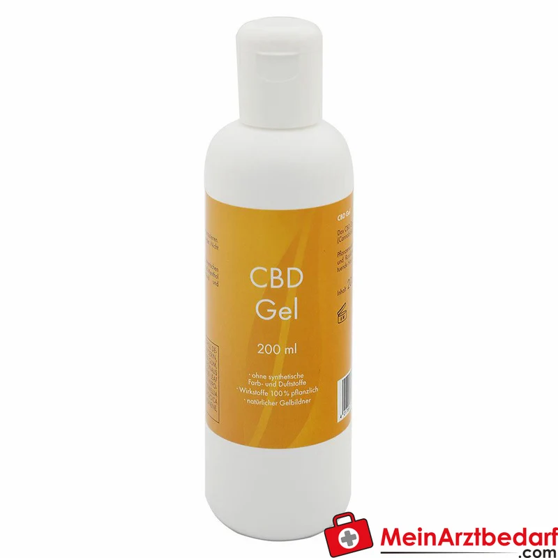 CBD Gel 600 mg (0,3% CBD) zur äußerlichen Anwendung 200 ml