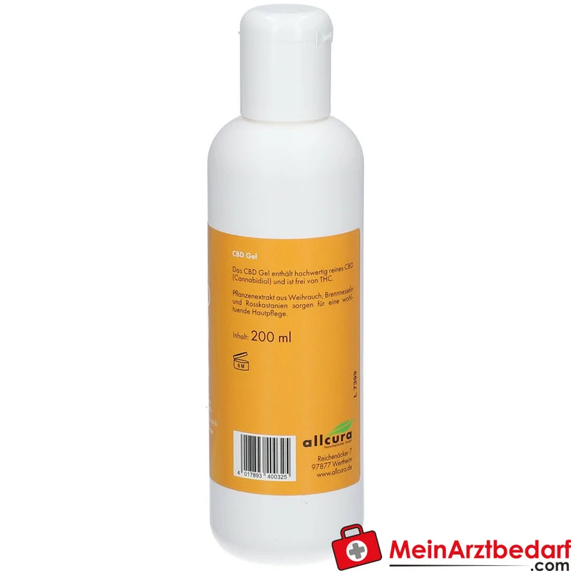 CBD Gel 600 mg (0,3% CBD) zur äußerlichen Anwendung 200 ml
