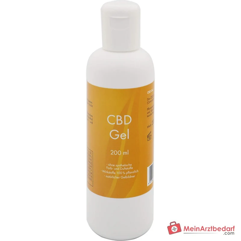 CBD Gel 600 mg (0,3% CBD) zur äußerlichen Anwendung 200 ml
