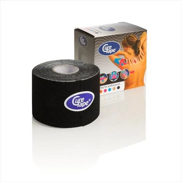 Curetape 5m x 5cm - 1 stuk - zwart
