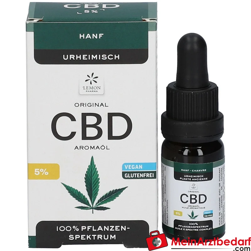 Lemon Pharma CBD Aromaöl 5% (500 mg) THC-frei