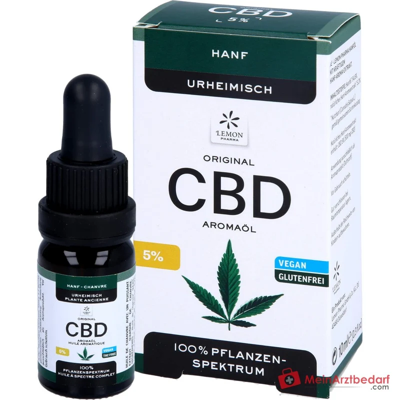 Lemon Pharma CBD Aromaöl 5% (500 mg) THC-frei