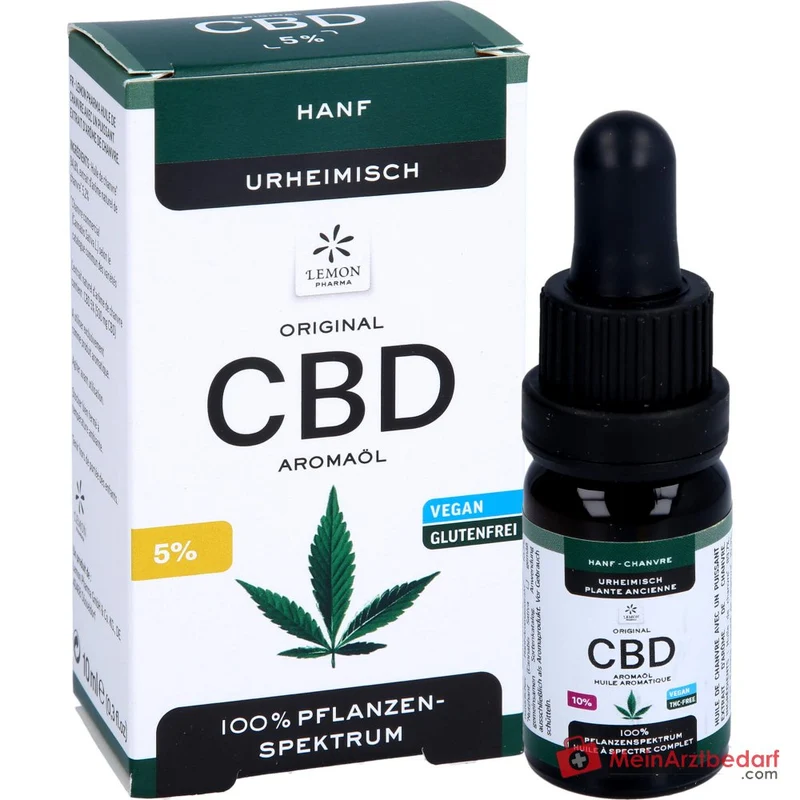 Lemon Pharma CBD Aromaöl 5% (500 mg) THC-frei