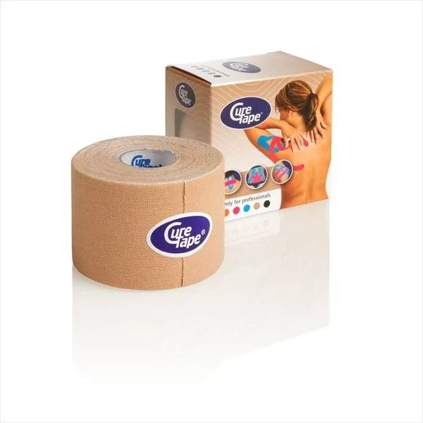 Curetape 5m x 5cm - 1 stuk - beige