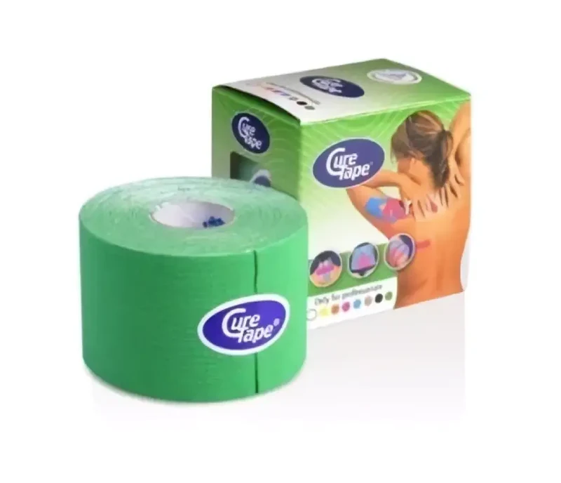 Curetape 5m x 5cm - 1 stuk - groen