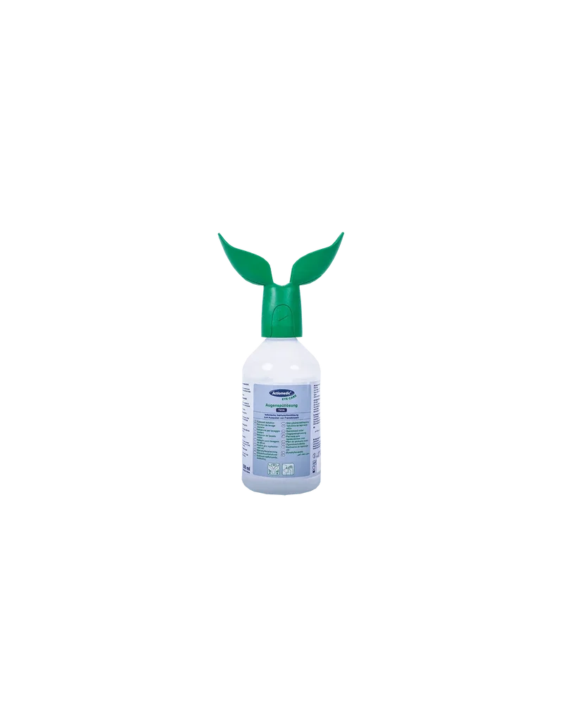 Actiomedic Oogspoelfles TWIN met sodium chloride 0,9% 500 ML