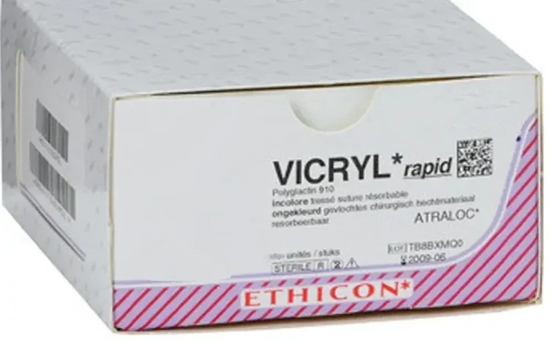 Vicryl Rapide usp 5-0 75cm C-3 ongekleurd VR2289 36x1