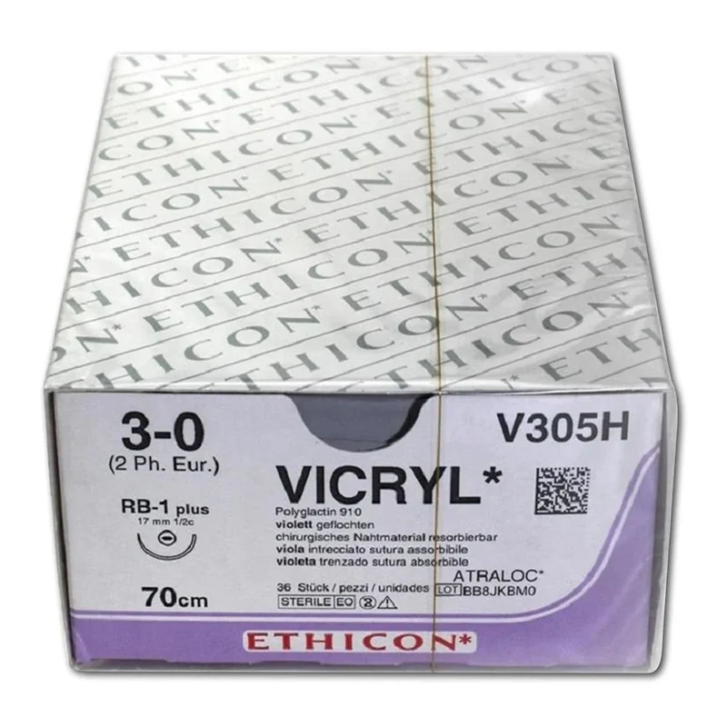 Vicryl usp 3-0 70cm RB-1 violet V305H 36x1