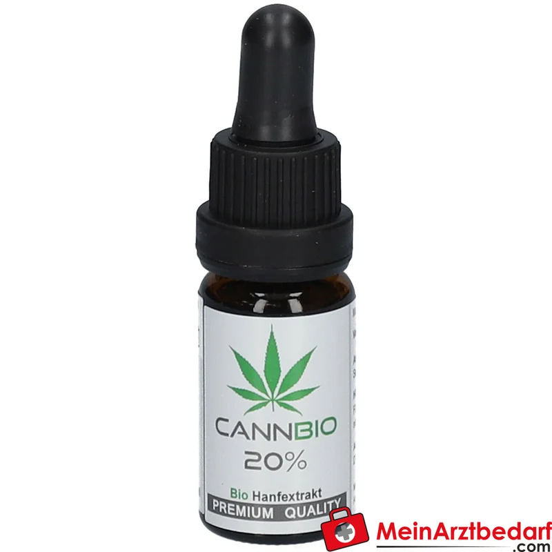 CannBio CBD 20% Cannabidiol Vollspektrum Hanfextrakt Tropfen, 10 ml
