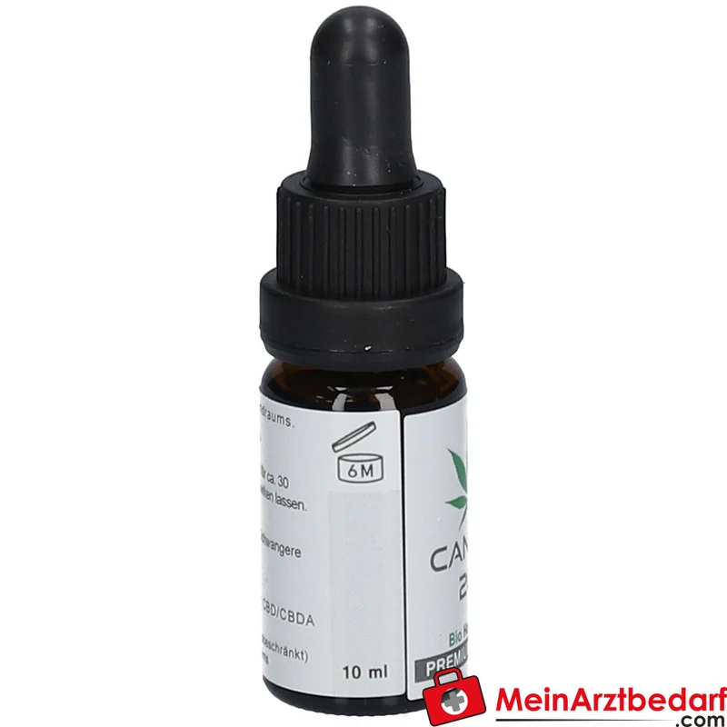 CannBio CBD 20% Cannabidiol Vollspektrum Hanfextrakt Tropfen, 10 ml