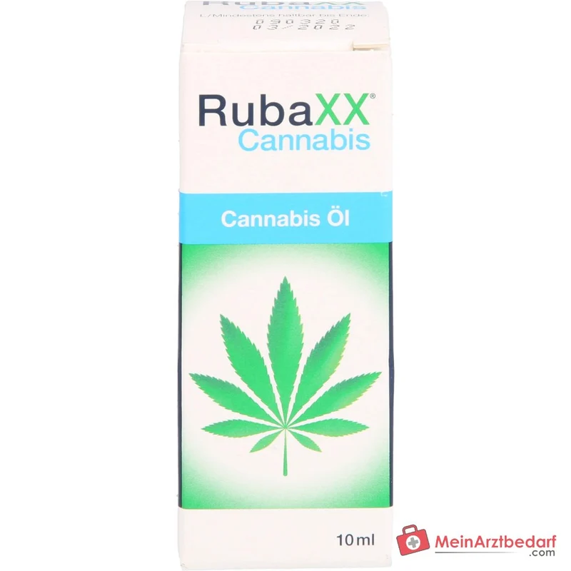 RubaXX Cannabis Öl Cannabissamenöl Vitamin D 20 µg Vitamin E Öl 10 ml