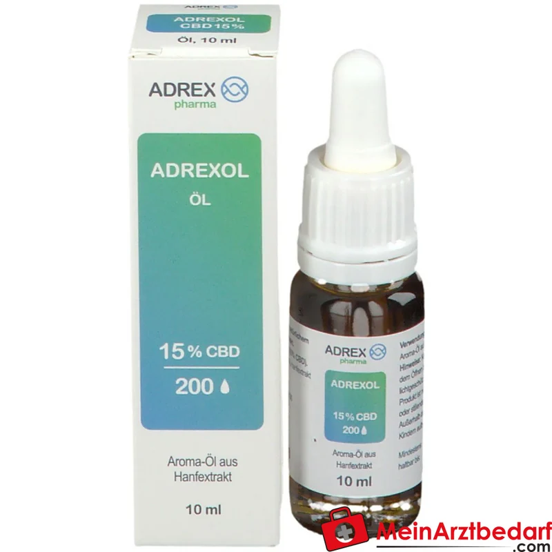 ADREXOL Aroma-Öl 15% CBD (1.500 mg) Full-Spectrum