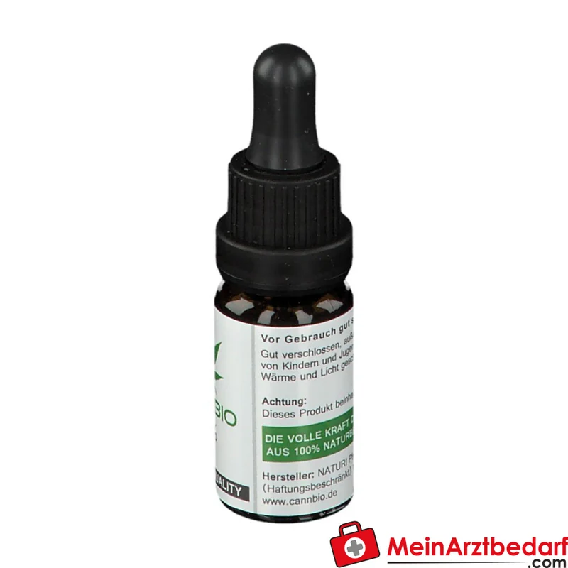 CANNBIO CBD 10% Bio Vollspektrum-Öl Tropfen
