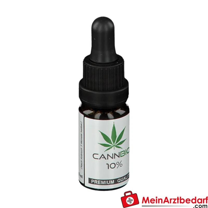CANNBIO CBD 10% Bio Vollspektrum-Öl Tropfen