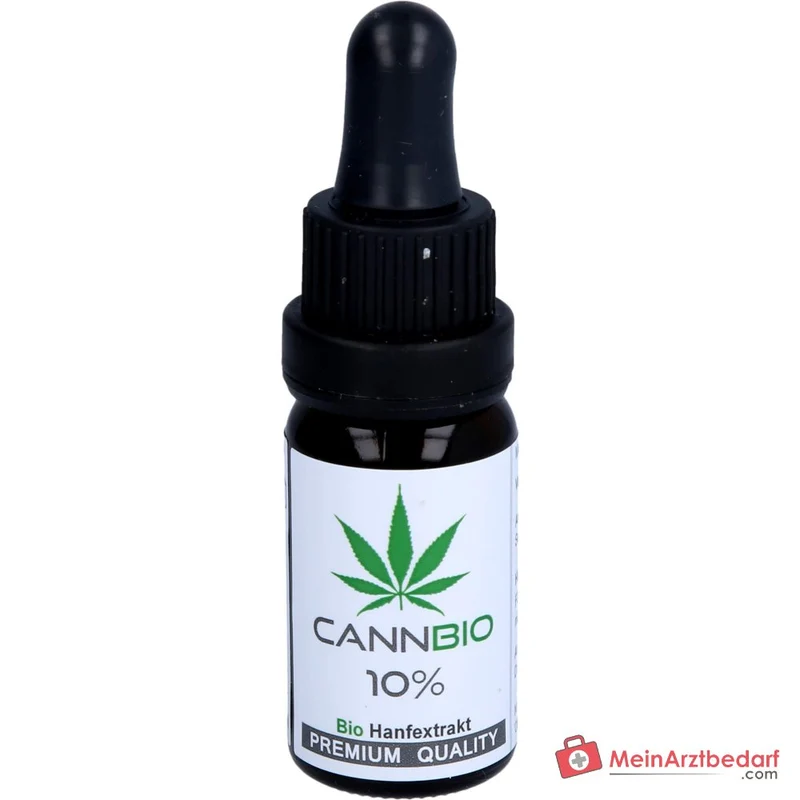 CANNBIO CBD 10% Bio Vollspektrum-Öl Tropfen