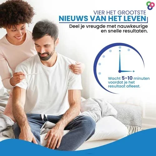 Sensitest Zwangerschapstest Dipstick Vroeg 4 dagen eerder - 12 stuks